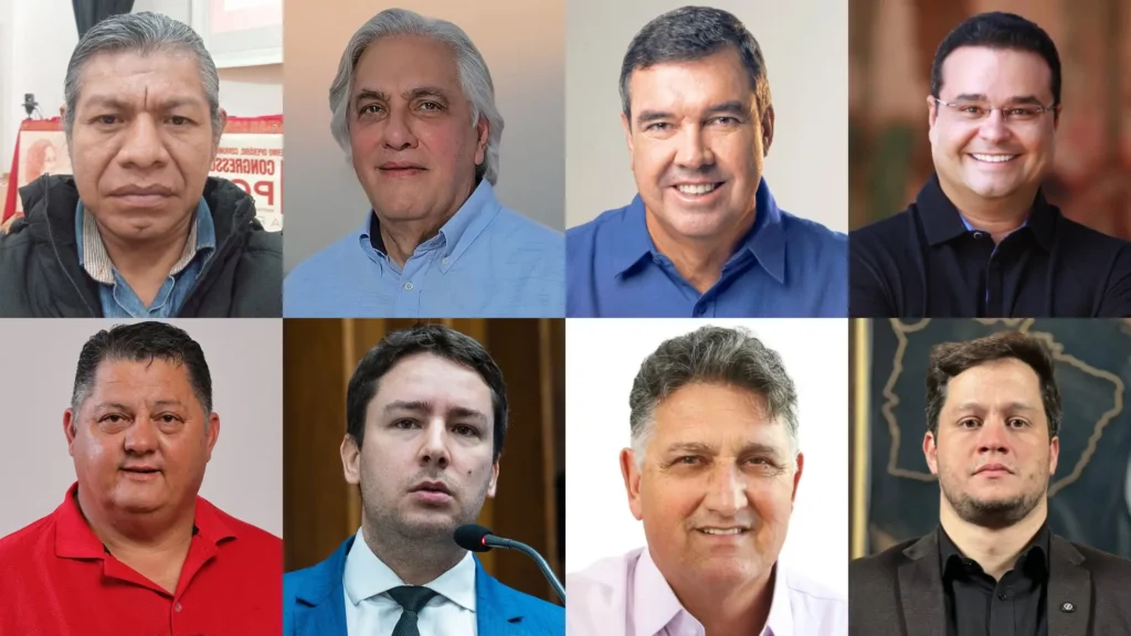 Visitas a bairros e entrevistas marcam agenda dos candidatos ao Governo de MS nesta quarta-feira